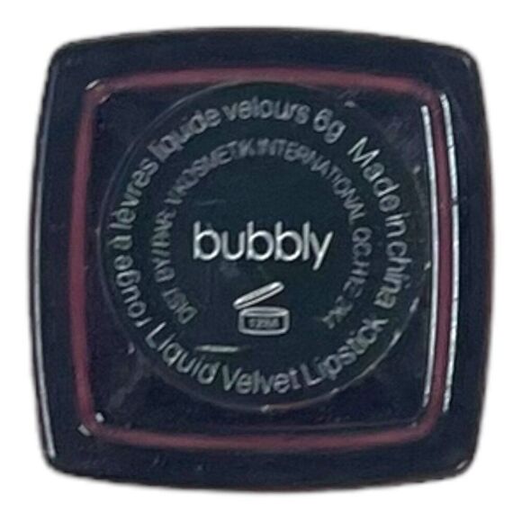 V Kosmetik Liquid Velvet Lipstick Bubbly Full Size 0.21 oz MSRP$27 Smooth Finish - Picture 4 of 7